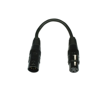 Accucable AC-DMXT/5M3F Καλώδιο DMX 5pin αρσενικό σε 3pin θηλυκό