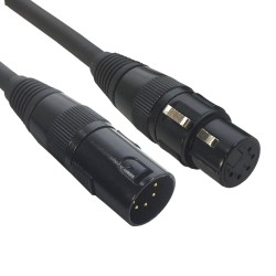 Accu-cable AC-DMX5/3 Καλώδιο DMX 5-pin XLR αρσενικό - 5-pin XLR Θηλυκό 3m