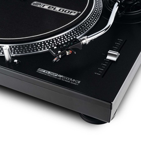 RELOOP RP2000 USB MK2 direct drive dj Πικάπ - Μαύρο