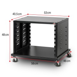 Standsteel ST-RK0816 Rack Case 8U Με 16 Βίδες