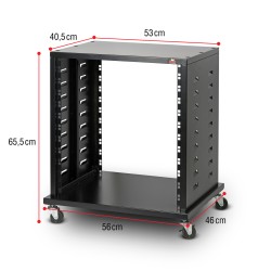 Standsteel ST-RK1224 Rack Case 12U  (Περιλ. 24 Βίδες Μ6)